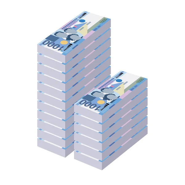 Philippine Peso Vector Illustration Huge Packs Philippines Money Set Bundle — Image vectorielle