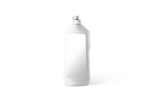 Blank Dish Soap Container Design Dishwashing Detergent Bottle Empty Label — Photo