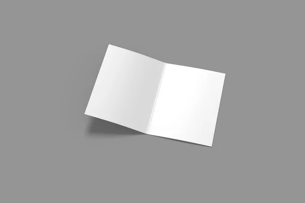 Układ Broszury Pół Krotnie Projekt Szablonu Ulotka Przestrzenią Kopiowania Blank — Zdjęcie stockowe