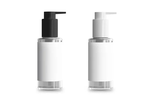 Hand Sanitizer Spray Bottle Mockup Isolated White Background Rendering — Stock Fotó