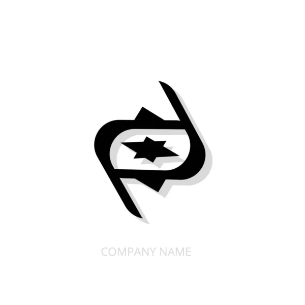 Simple Fashion Wear Brand Logo 4000 4000 — Stockfoto