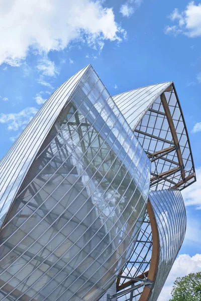 Louis Vuitton Foundation Kunstmuseum Und Kulturzentrum Bois Boulogne Paris Entworfen — Stockfoto