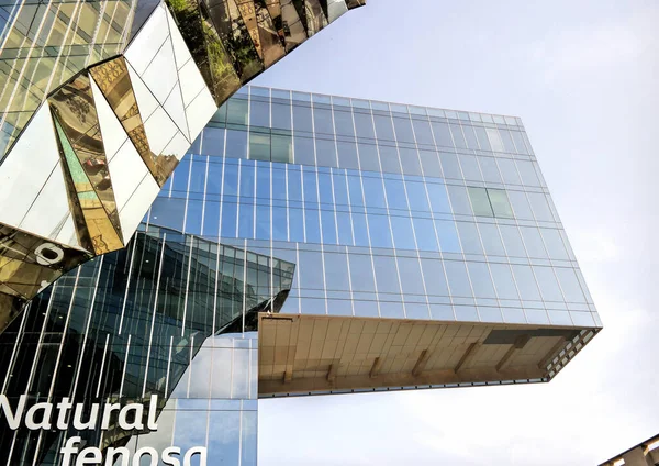 Barcelona Španělsko Květen 2018 Kancelářská Budova Společnosti Gas Natural Fenosa — Stock fotografie