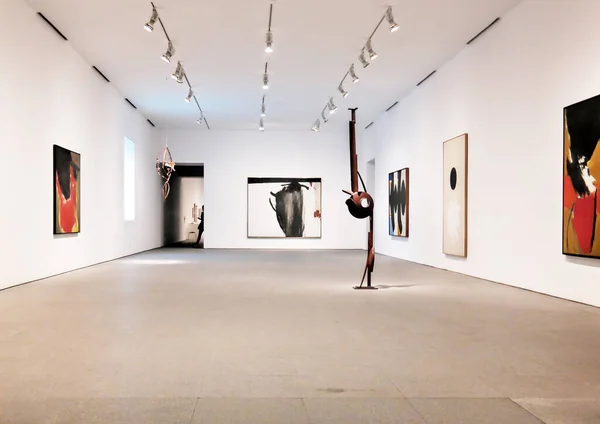 Madrid Spain May 2018 Museo Reina Sofia Exhibition Hall Spain — Stockfoto