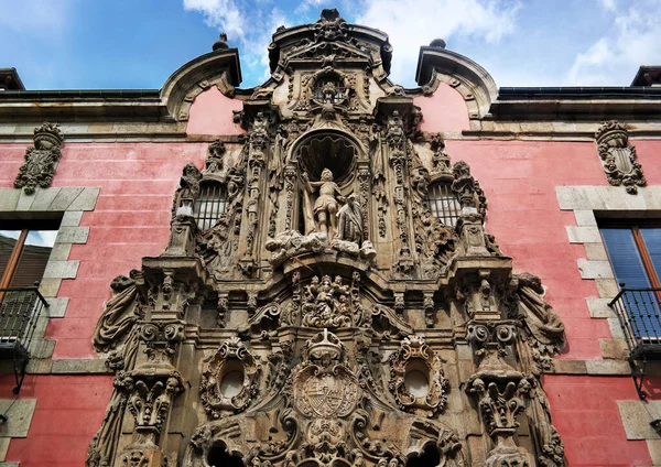 Madrid Spain May 2018 Facade Museum History Madrid Building Ancient — ストック写真