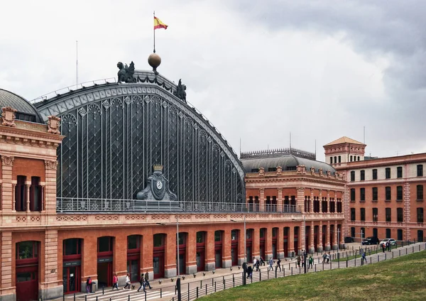 Madrid Spain May 2018 Madrid Atocha Railway Station — Zdjęcie stockowe