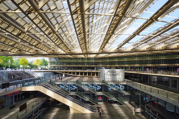 Paris France May 2022 Forum Des Halles Designed Patrick Berger — 图库照片