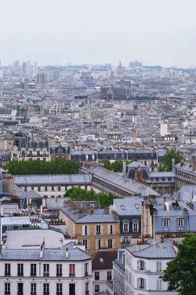 Paris France May 2022 View Paris Cityscape Roofs Basilica Sacr — Stock Photo, Image