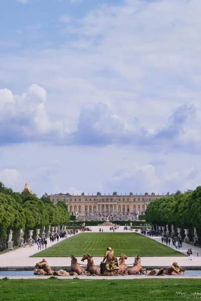 Paris France May 2022 Gardens Famous Palace Versailles Whole Site — Stock Photo, Image