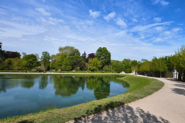 Paris France May 2022 Reflections Landscapes Ponds Gardens Versailles Palace — Stock Photo, Image