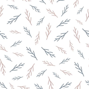 Kusursuz basit şube düzeni, koleksiyon defteri, dekorasyon, kartlar, kağıt ürünleri, arka plan, duvar kâğıdı, ambalaj, kumaş ve tüm yaratıcı projeler için tasarım. Vektör İllüstrasyonu