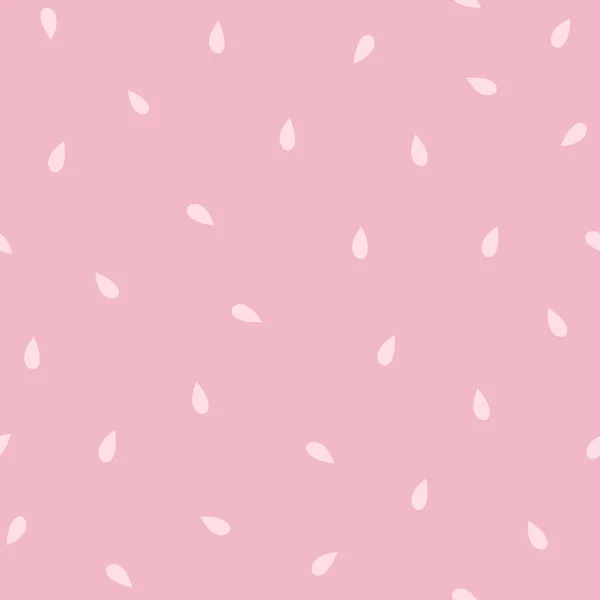 Seamless Pattern Simple White Seed Pink Background Design Scrapbooking Decoration - Stok Vektor