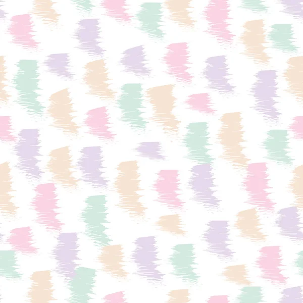 Vektör kusursuz desen. Fırça darbeleriyle soyut arkaplan. Pastel el yapımı doku