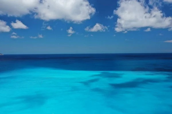 Amazing blue sky and ocean.High quality image.