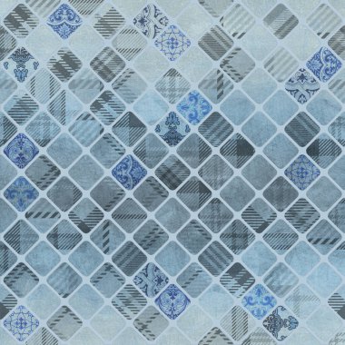 kahverengi kare seamless modeli