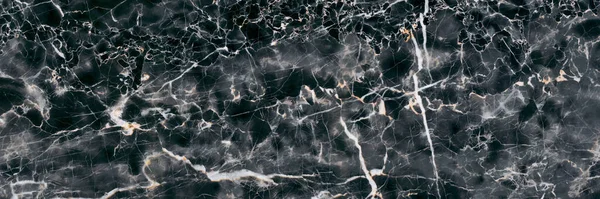 黑色大理石背景 自然质感 — 图库照片