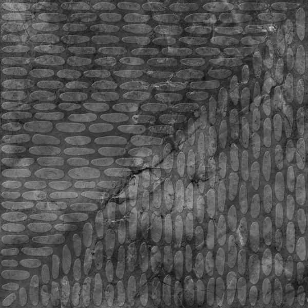 Zement Strukturiert Mosaik Muster Hintergrund — Stockfoto