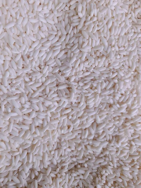 Geleneksel Asya Pazarında Beyaz Glutinous Pirinç Taneleri Sol — Stok fotoğraf