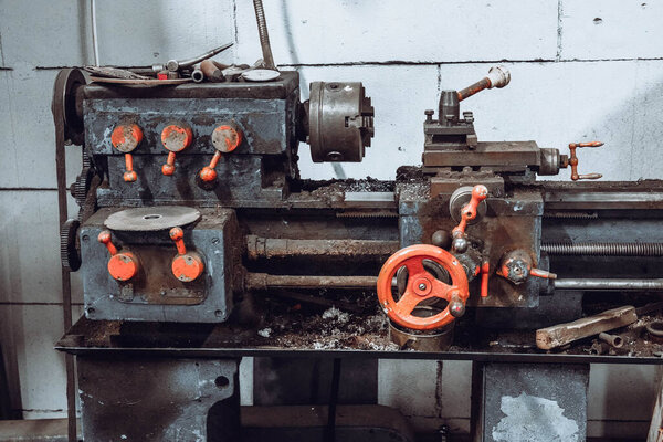 Photo of the machine at the factory.