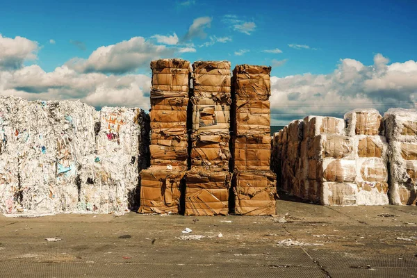 Büyük miktarda atık kağıt ve kutunun fotoğrafı..