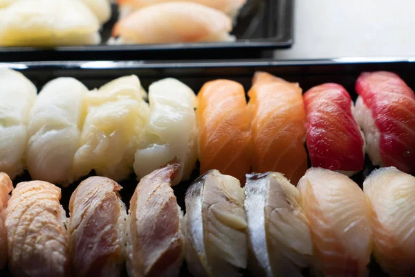 photo of sushi in the package.