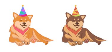 Shiba inu ve Akita inu köpekleri.