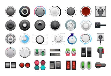 Ayrıntılı bir biçimdeki anahtarlar koleksiyonu. 