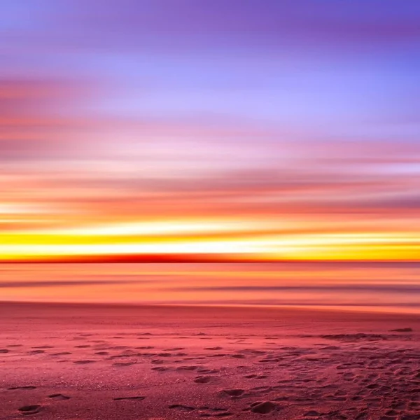 Belles Vues Sur Coucher Soleil Dans Désert Sec Aride Une — Photo