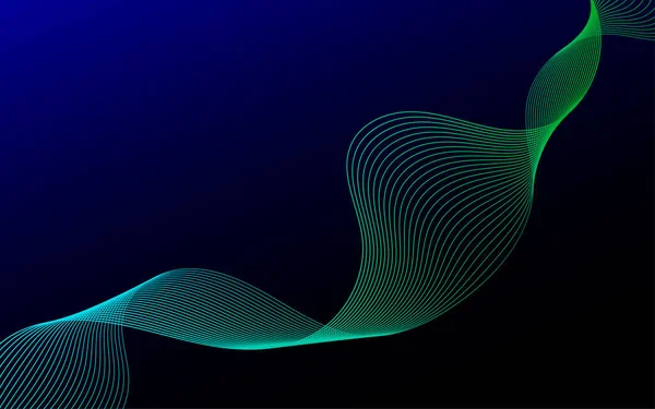 Soyut geometrik gradyan neon şekilli koyu arkaplan