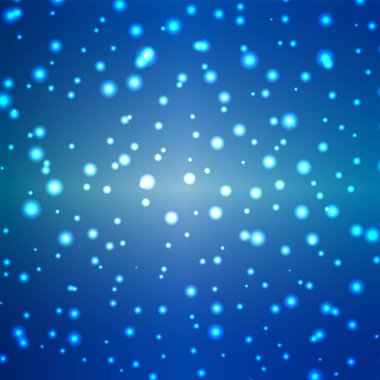 Su altı veya uzay gibi mavi bir arkaplan materyali.