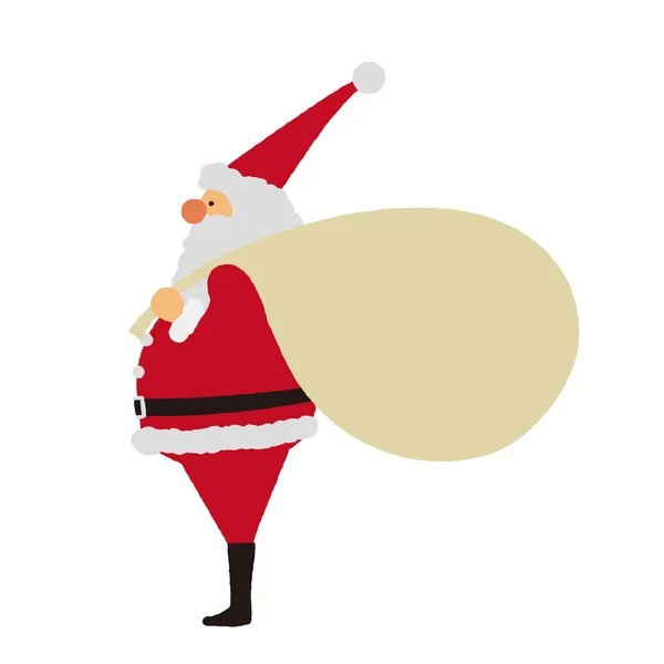 Иллюстрация Санта Клауса — стоковый вектор