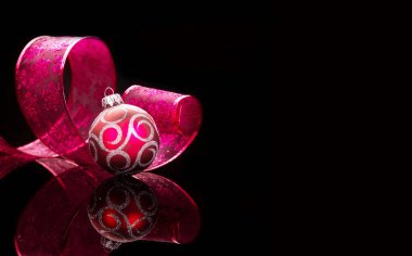 Serin Kırmızı Noel Arkaplanı