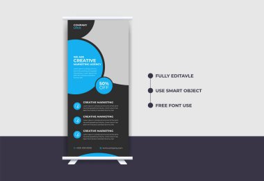 Kurumsal Yaratıcı İşletme Rack kartı ya da DI broşür şürü Vektörü. DL Şirketi 'nin el ilanları için iş şablonu. Modern elementlere ve soyut arkaplana sahip düzen. Yaratıcı uçucu konsept vektörü.