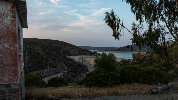 Dam Caceres Extremadura Spain — Stock Photo, Image