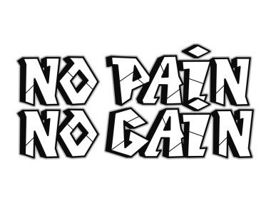 Güçlü kelime graffiti stili harfler. Vektör el karalama çizgi film logosu çizimi. Komik Power harfleri, moda, tişört için graffiti tarzı baskı, poster konsepti