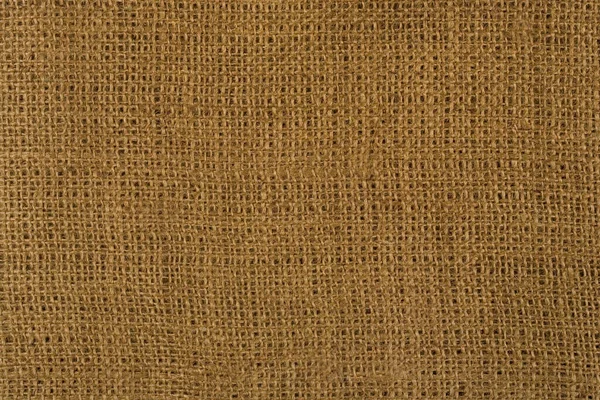 Kahverengi Çuval Kumaş Arka Plan — Stok fotoğraf