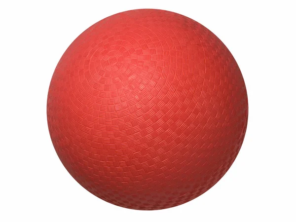 New Dodgeball Isolated White Background — Stock Photo, Image