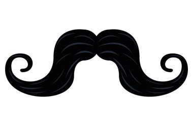 Bıyıklı erkek silueti