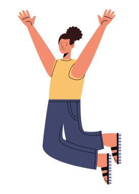 kadın atlama karakteri