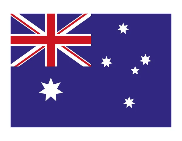Прапор Австралії країни — стоковий вектор