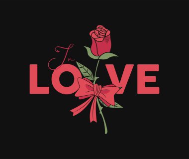 gül ve aşk kelimesi