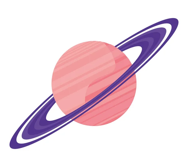 土星の惑星宇宙 — ストックベクタ