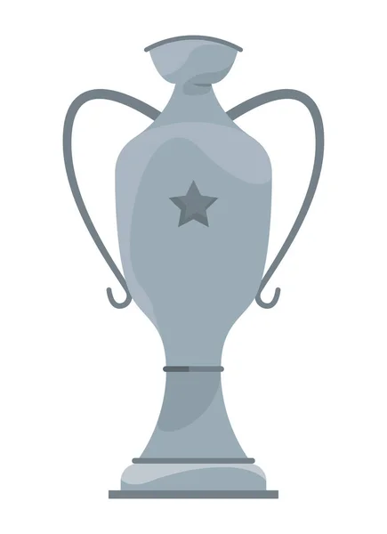 Ασημένιο τρόπαιο Κύπελλο — Διανυσματικό Αρχείο