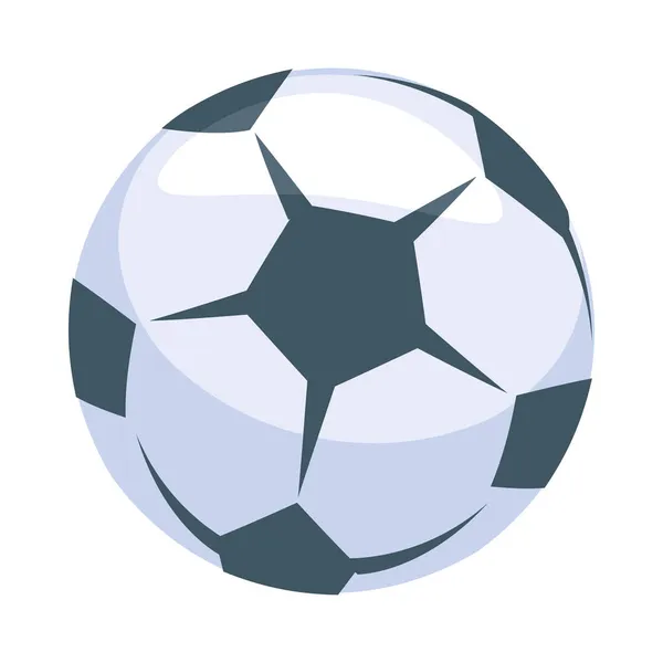 Football soccer balloon — Stock Vector
