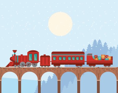 Köprü ve Noel treni