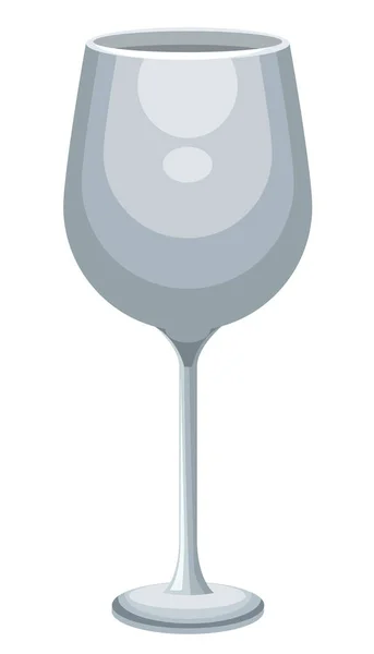 Чаша серебряная — стоковый вектор