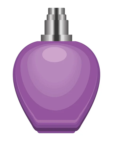 Frasco de perfume roxo —  Vetores de Stock