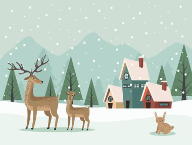 kış sezonu sahnesi