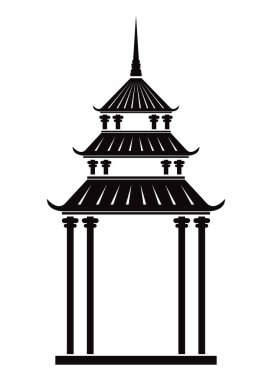 Çin siyah pagodası