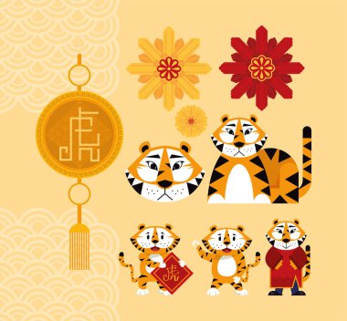 9 Çin Yeni Yıl ikonu